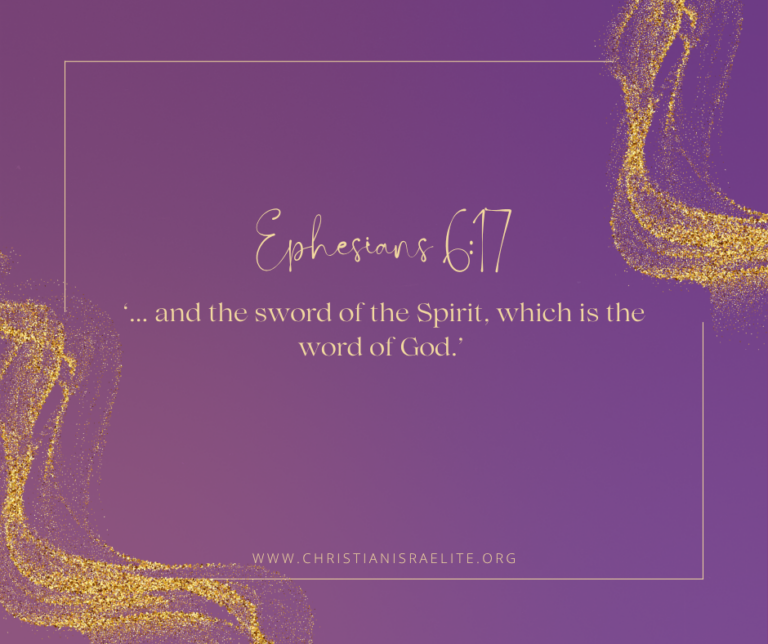 The Armour of God, Ephesians 6