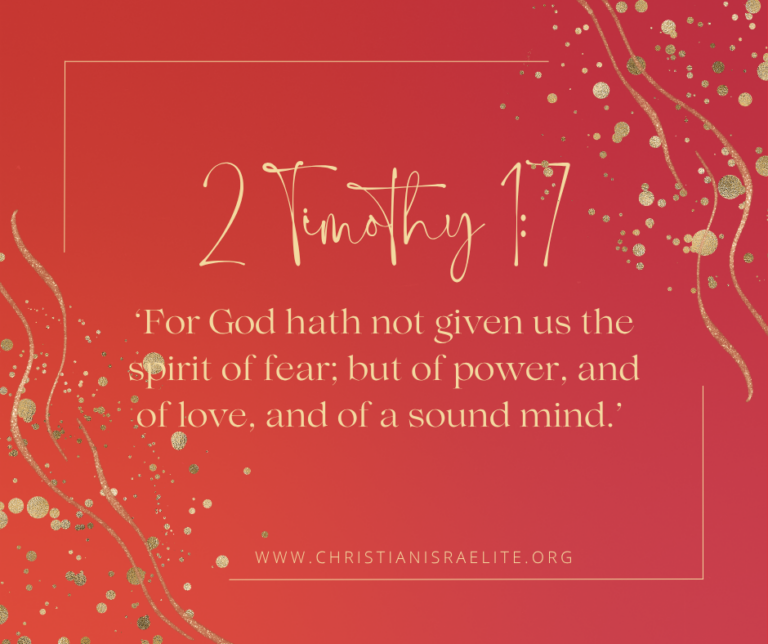 Victory Over Fear. Joshua 1:9.