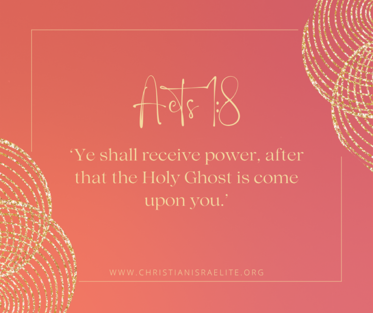 Victory Over Fear. Acts 1:8.