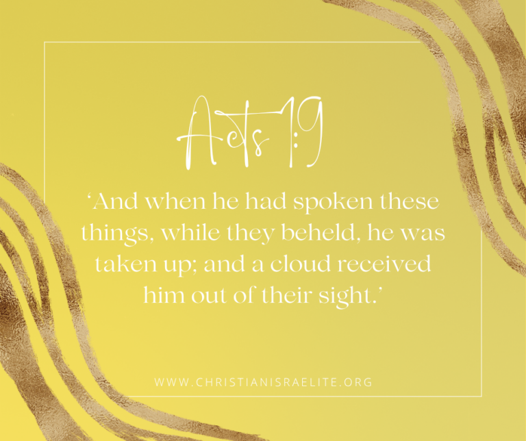 Mountain Moments with God, Acts 1:9