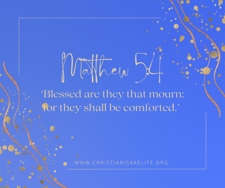 Beatitudes, Matthew 5