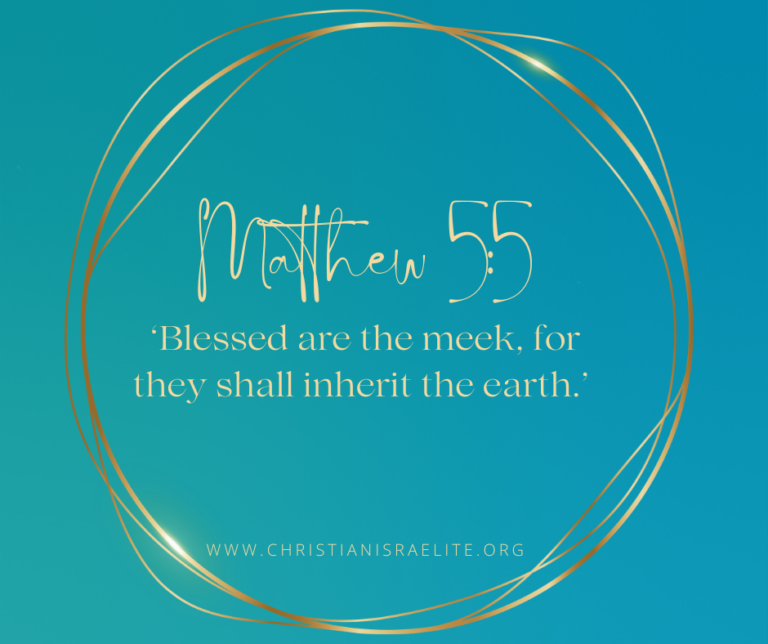 Beatitudes, Matthew 5