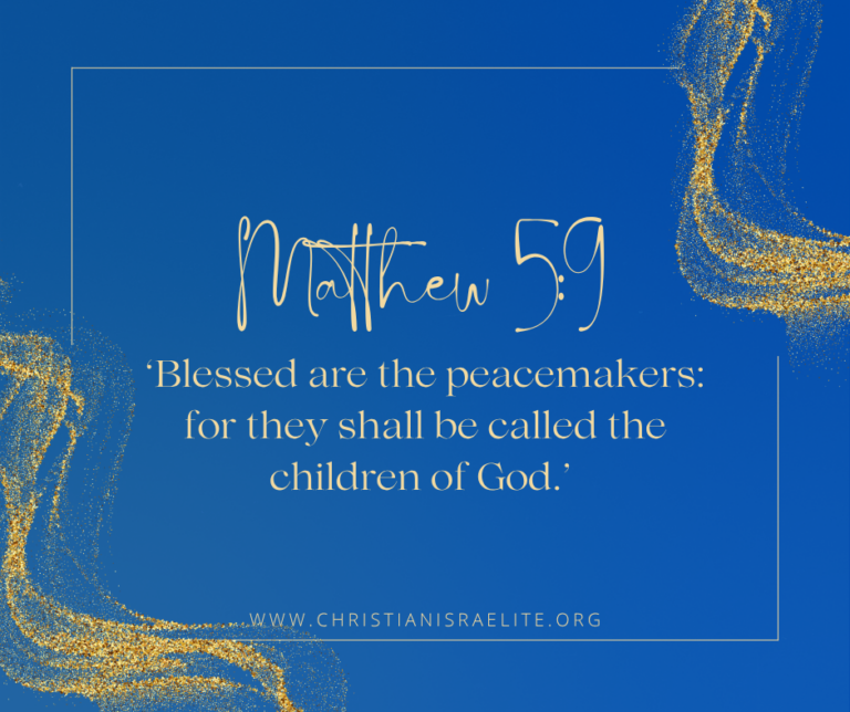 Beatitudes, Matthew 5