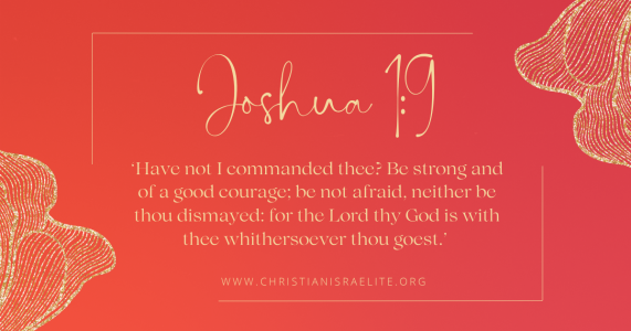 Victory Over Fear. Joshua 1:9.